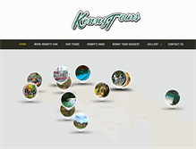 Tablet Screenshot of kennytours.com